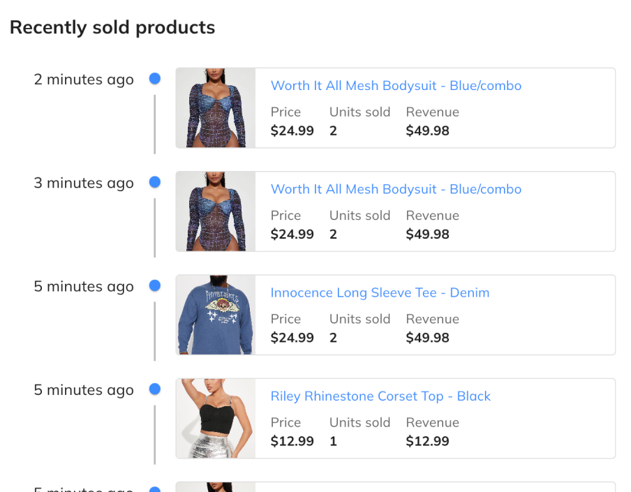 Shopify live bestellingen - Controleer de realtime verkopen van elke Shopify Store, live media 3