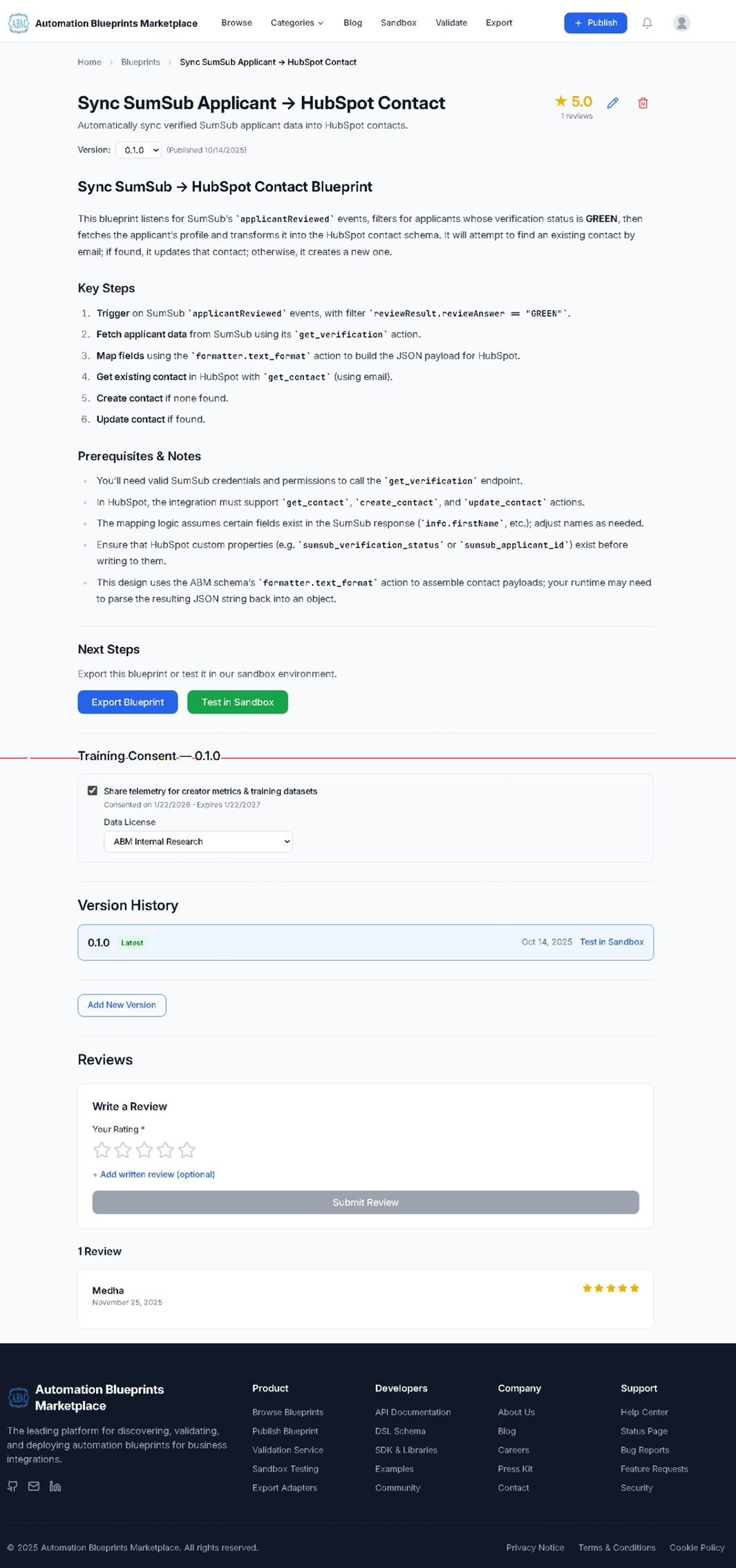 ABM (Automation Blueprints Marketplace) gallery image