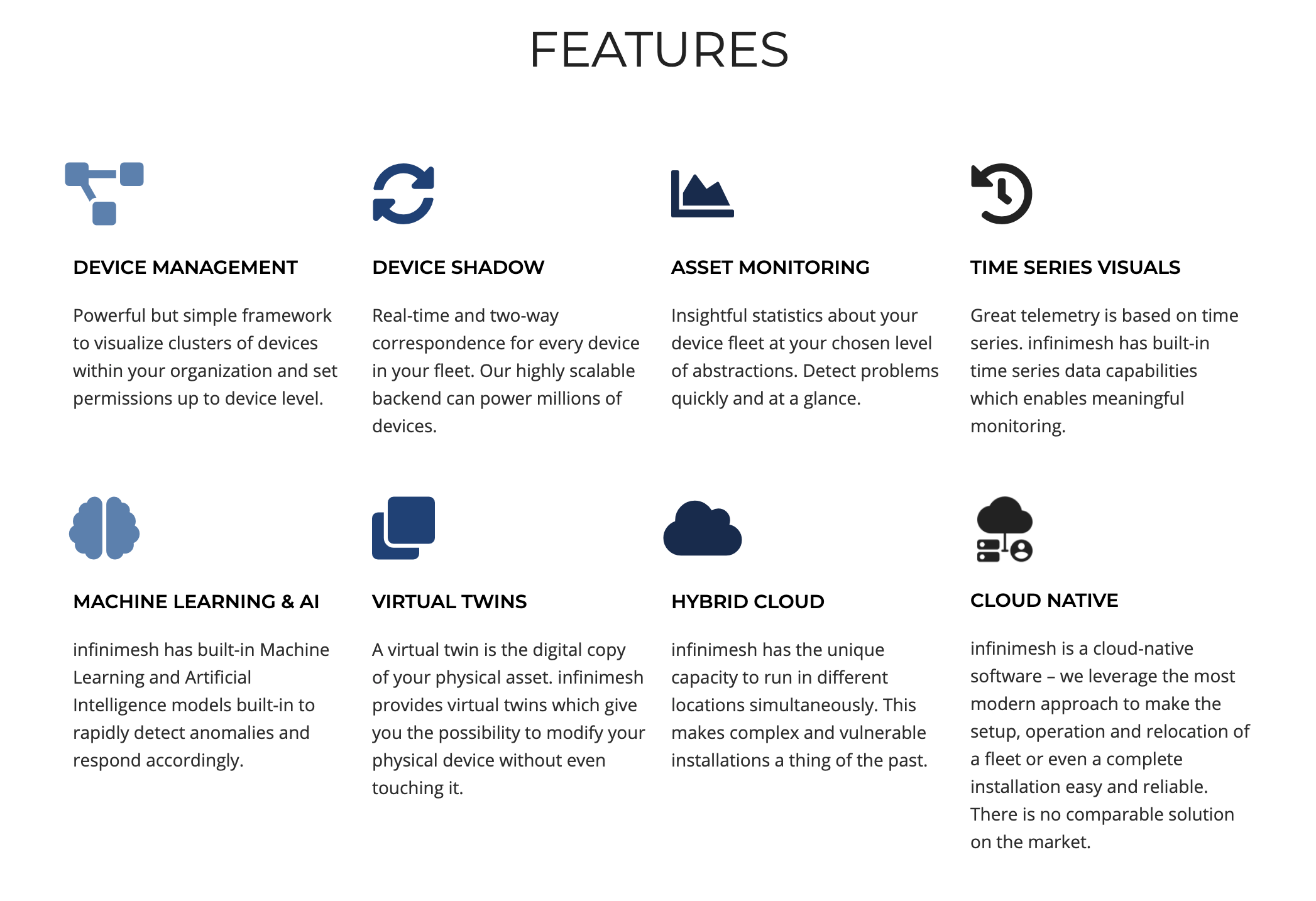 infinimesh AIoT cloud native platform gallery image