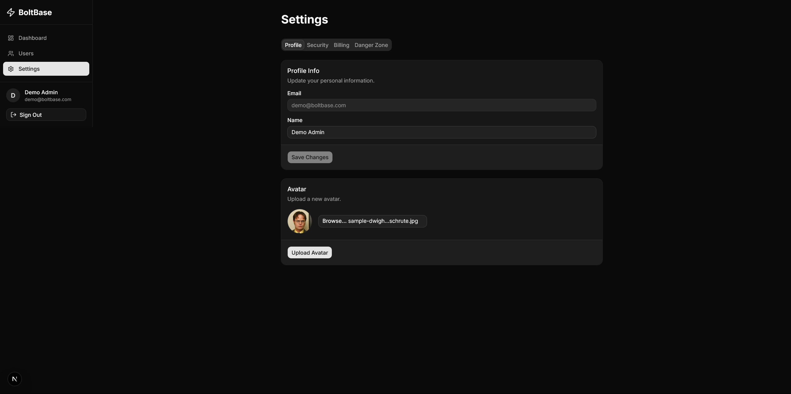 Boltbase gallery image