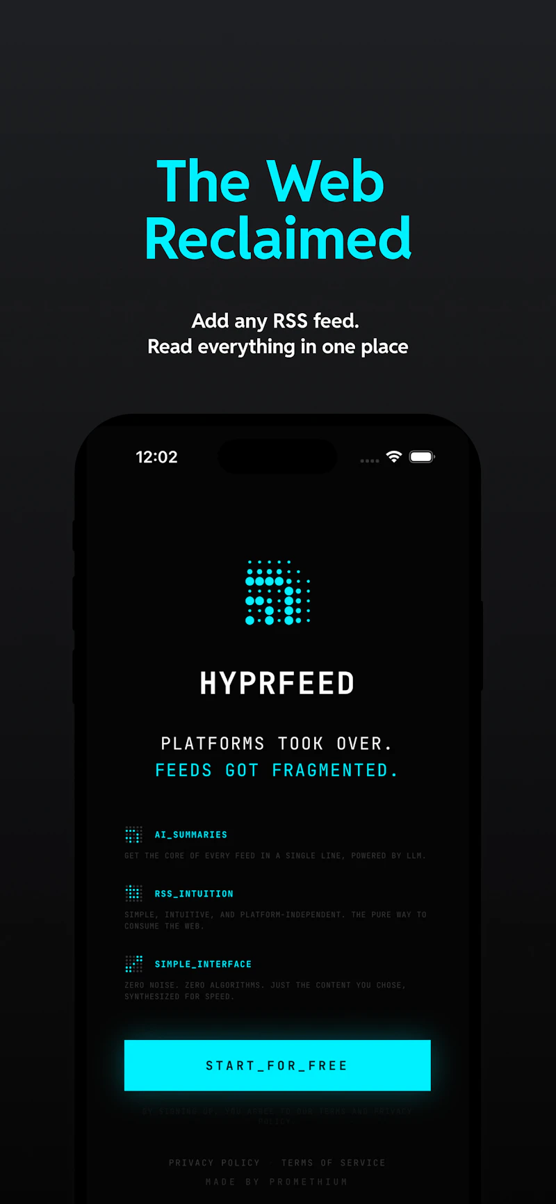 HYPRFEED screenshot 1