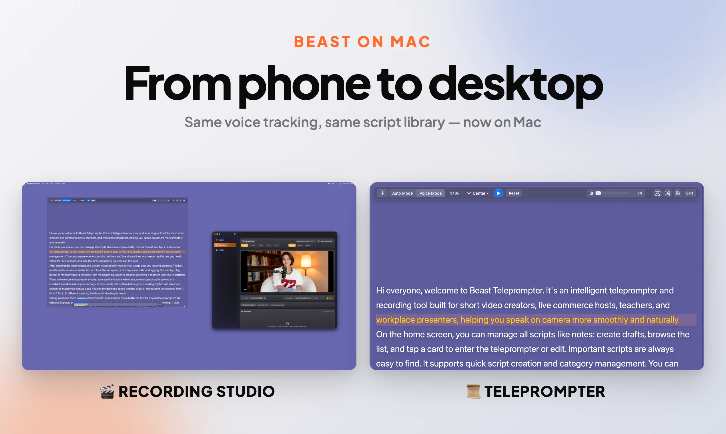 Beast Teleprompter gallery image