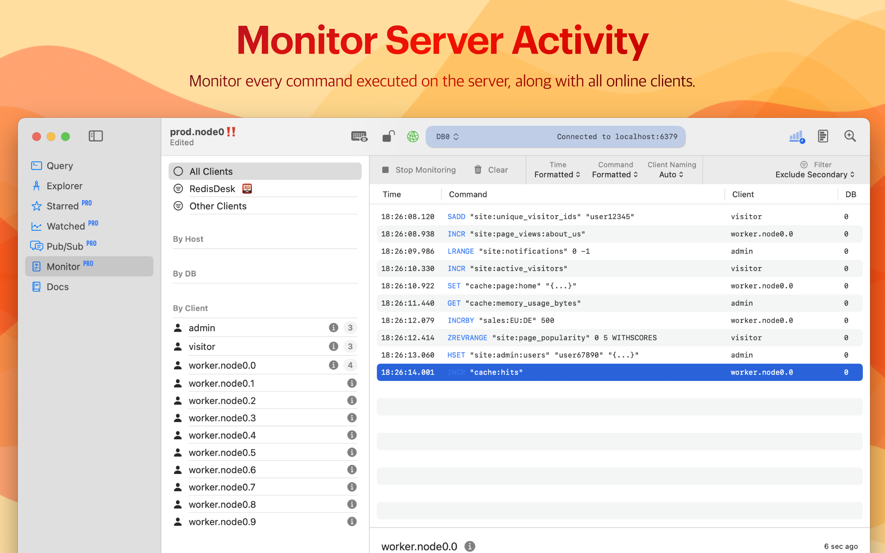 Redisdesk - MACOS에 대한 기본 Redis Management 미디어 9