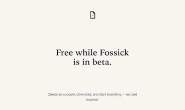 Fossick gallery image