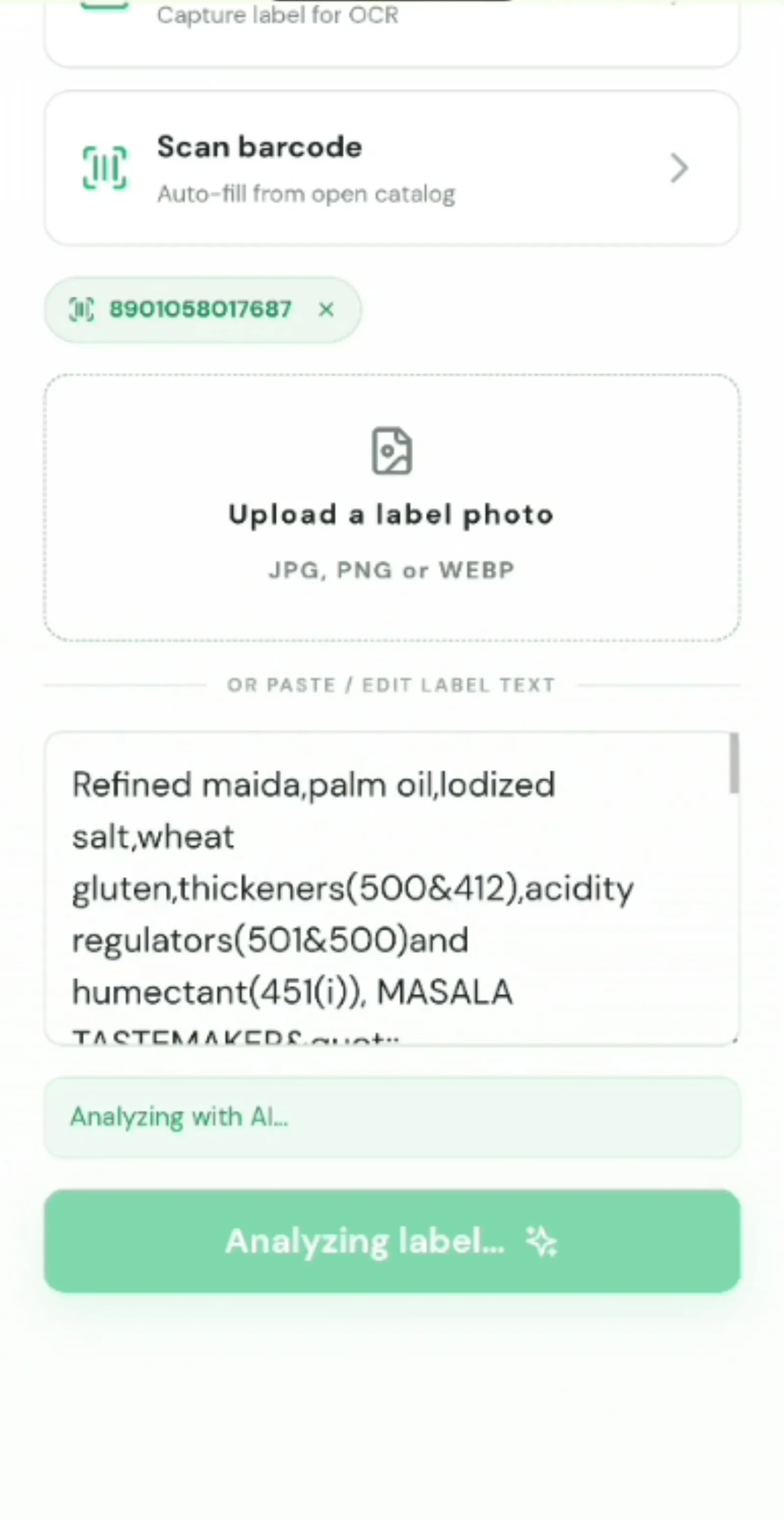 IngreLens screenshot 5
