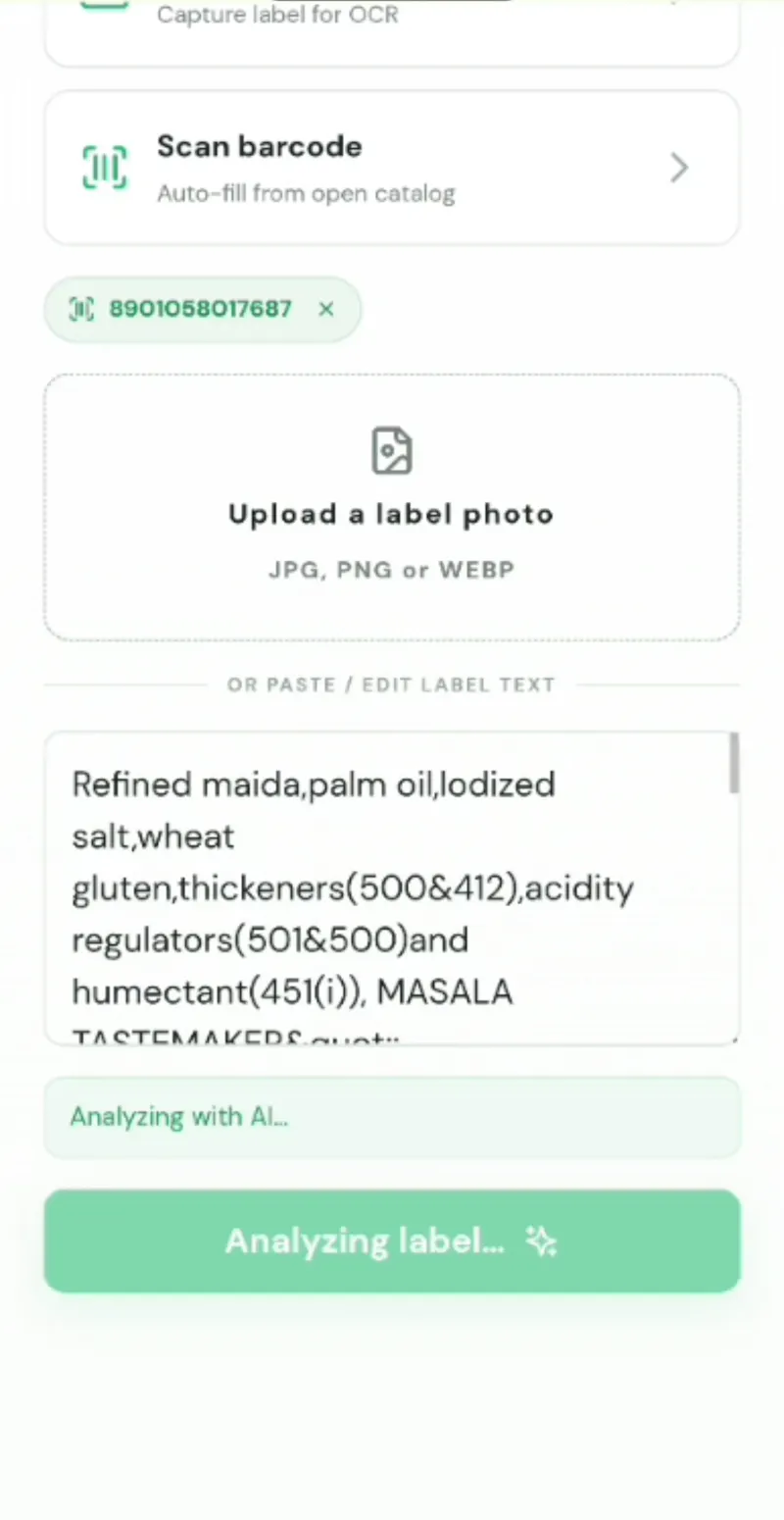 IngreLens screenshot 5