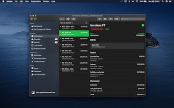 Invoice.app for Mac gallery image