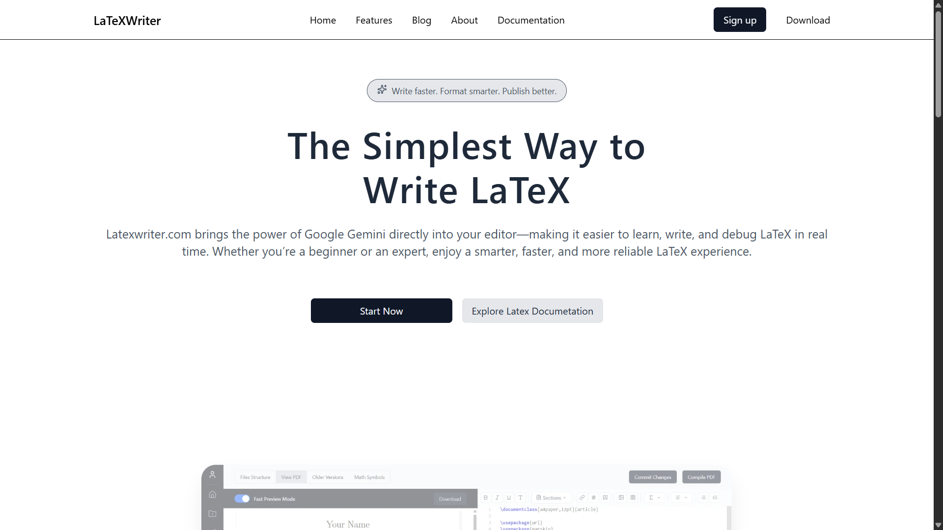 Média Entexier de latex - Meilleur éditeur de latex collaboratif 1