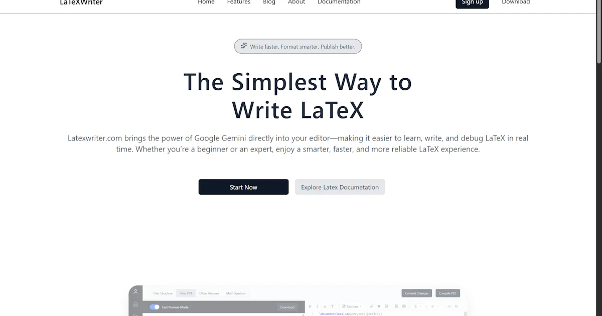 LaTeXWriter