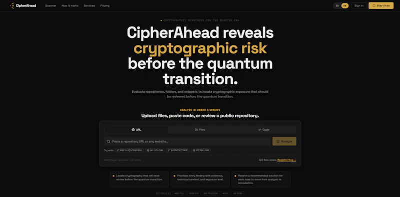 CipherAhead screenshot 2