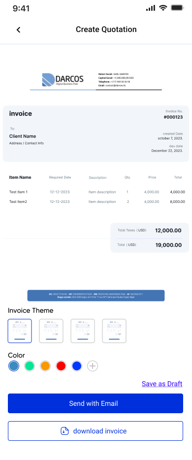 Invoice4me gallery image
