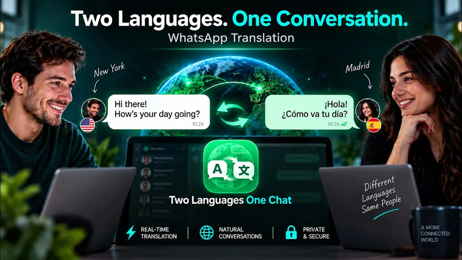 Two Languages One Chat screenshot 1 (video preview)