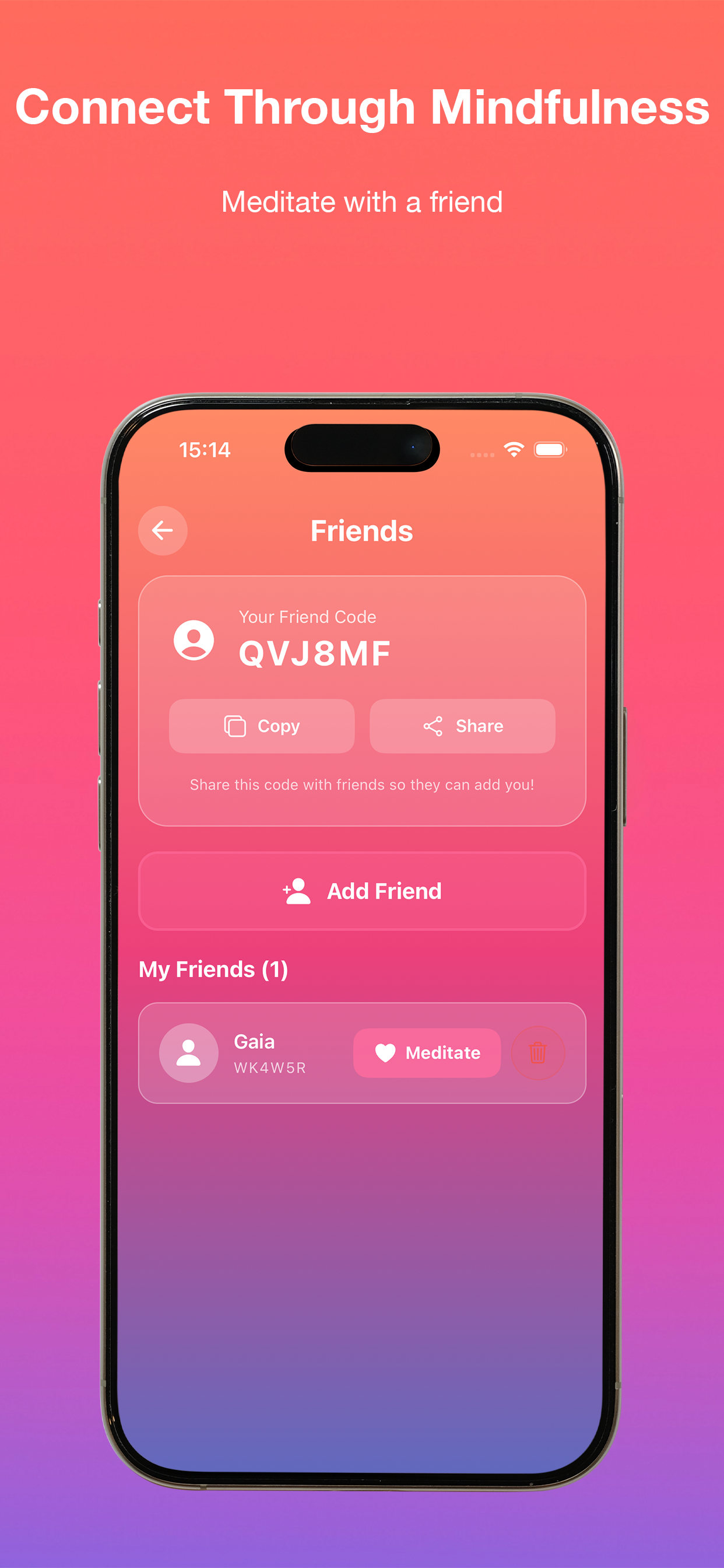 Rise: Daily Calm - Screenshot 4 showing product features and functionality