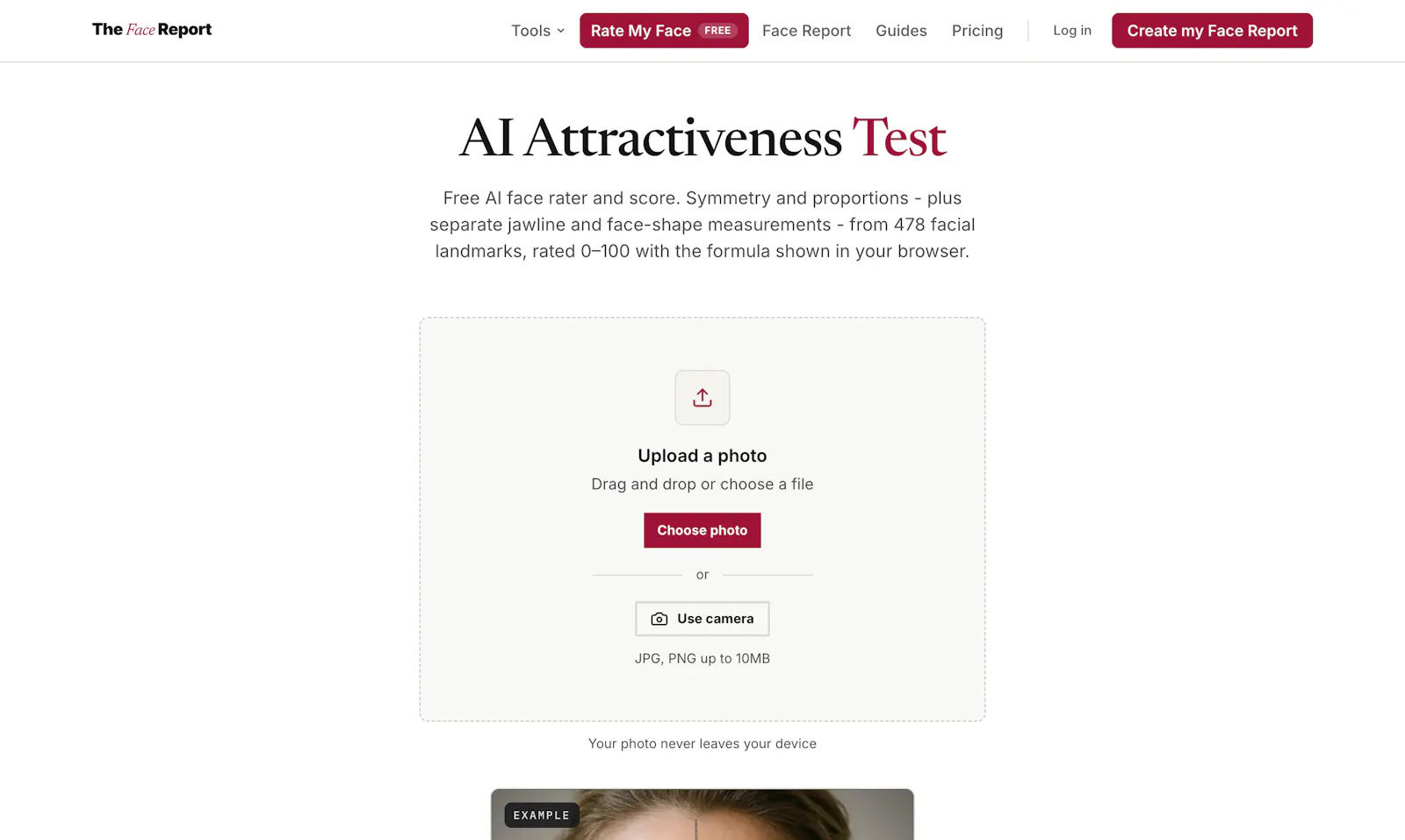 The Face Report screenshot 10