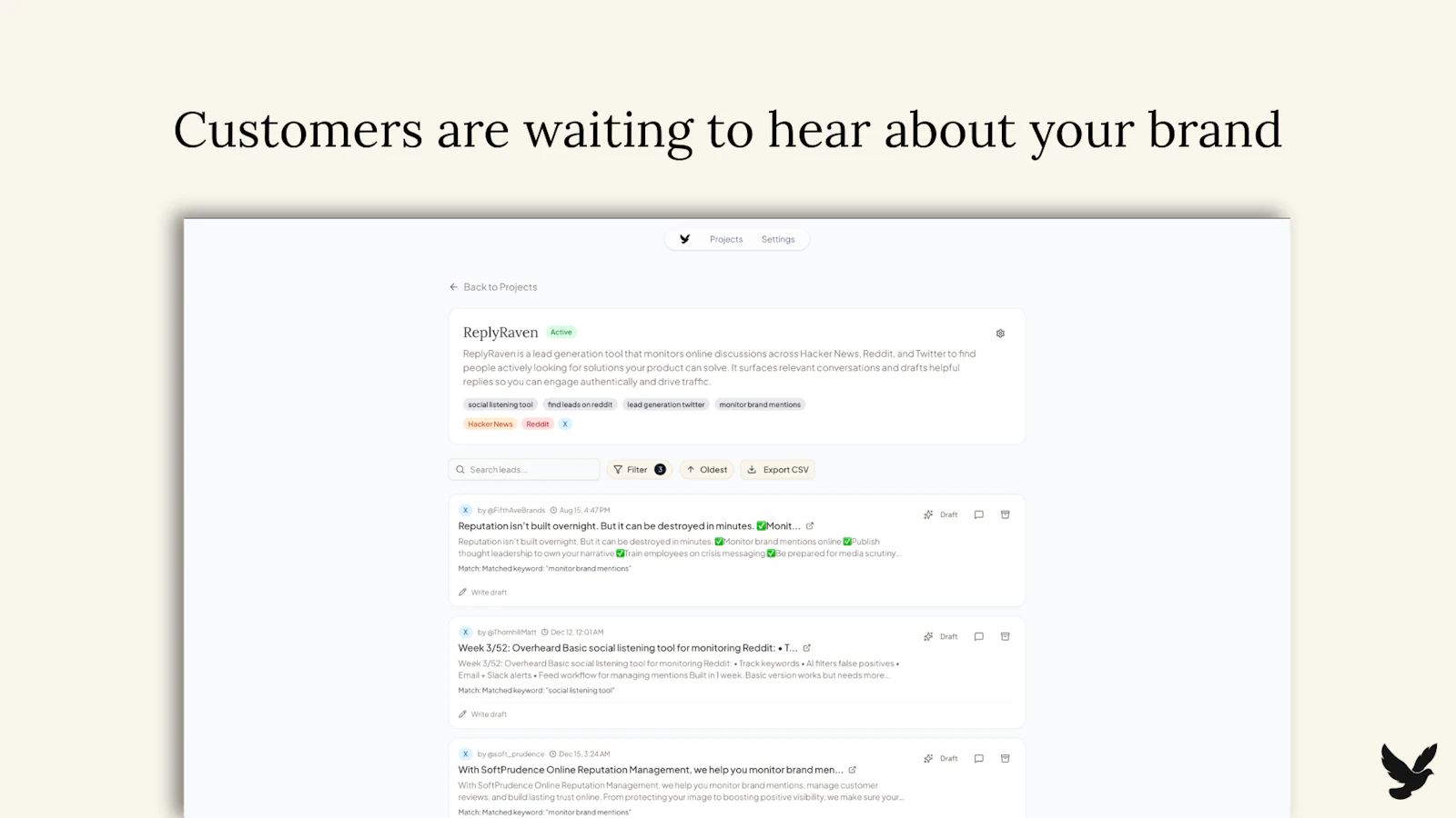 ReplyRaven screenshot 3