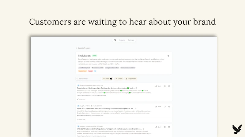 ReplyRaven screenshot 3