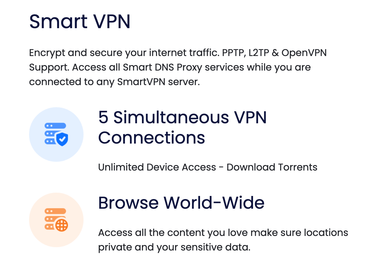Mídia 4 de SmartDNSProxy - Navegação rápida e confiável e streaming com proxy Smart DNS!