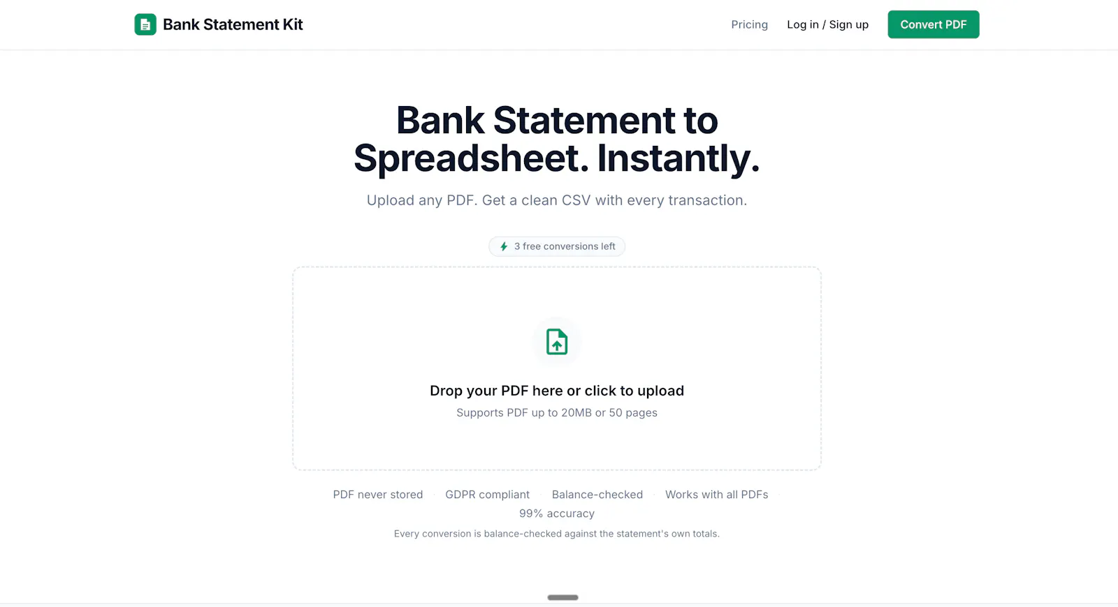 Bank Statement Kit  screenshot 3