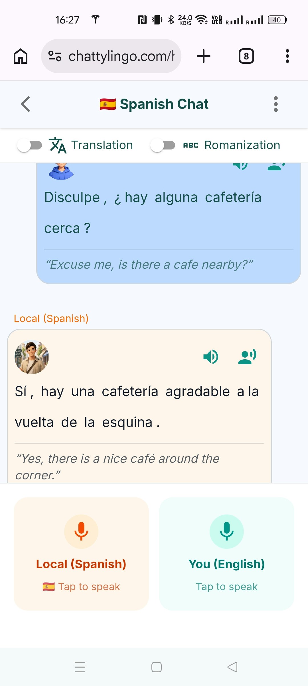 ChattyLingo — Learn Language by Speaking gallery image