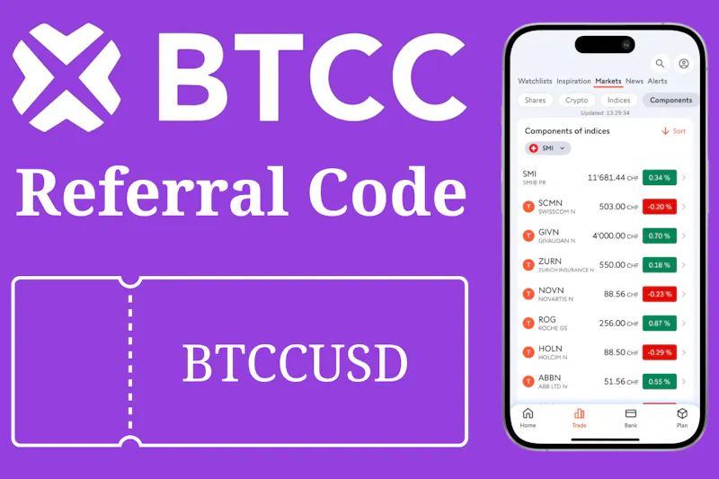 Official BTCC Referral Code  screenshot 1