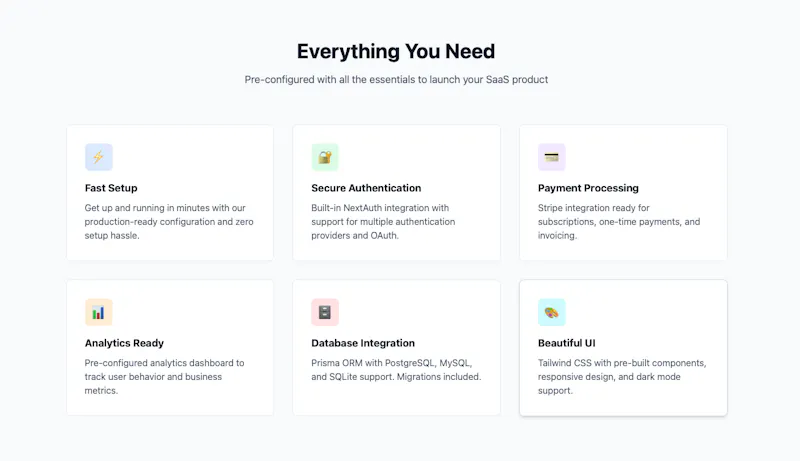 Next.js SaaS Starter Kit screenshot 2