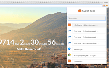 SuperTabs gallery image