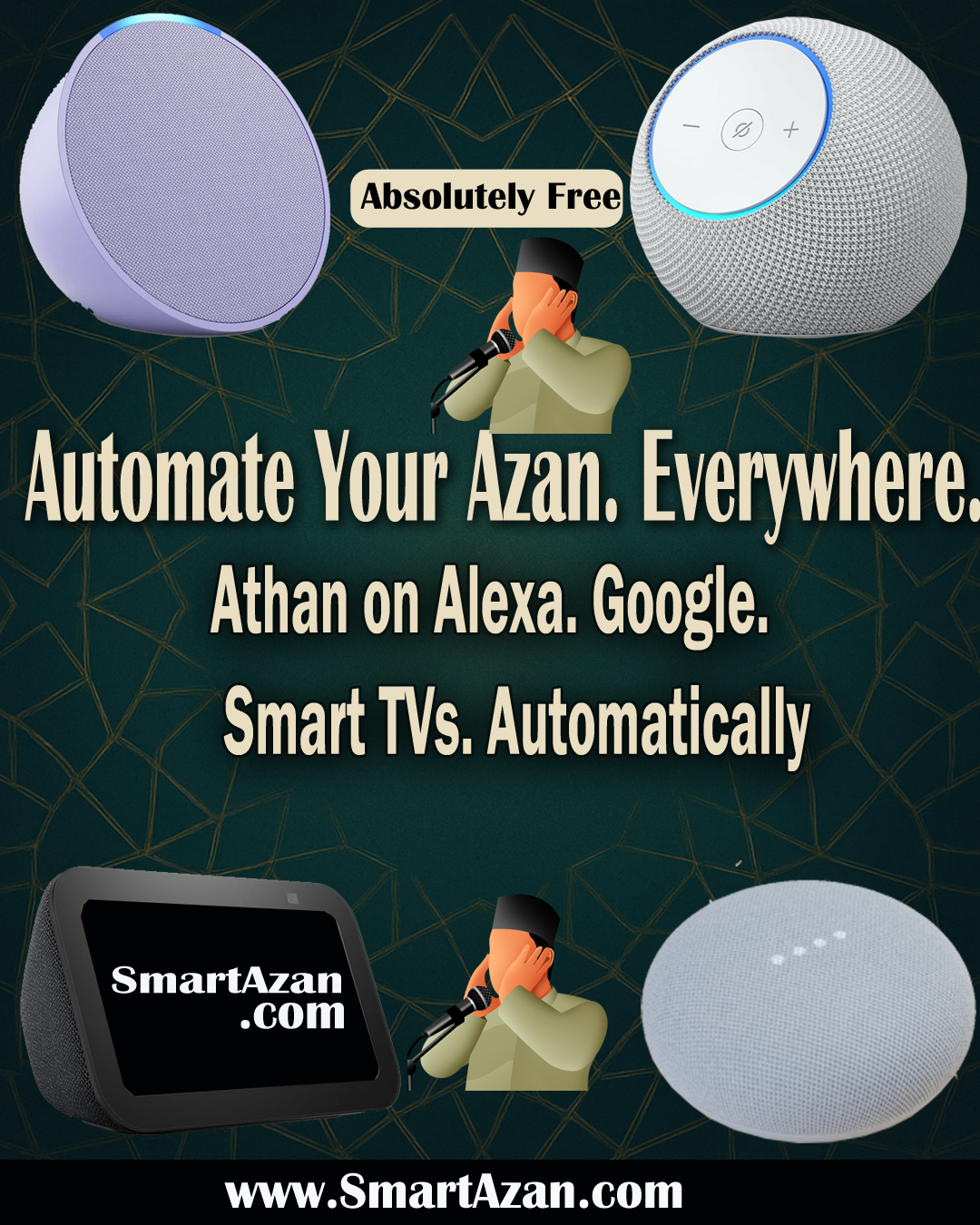 Smart Azan - Screenshot 2 showing product features and functionality