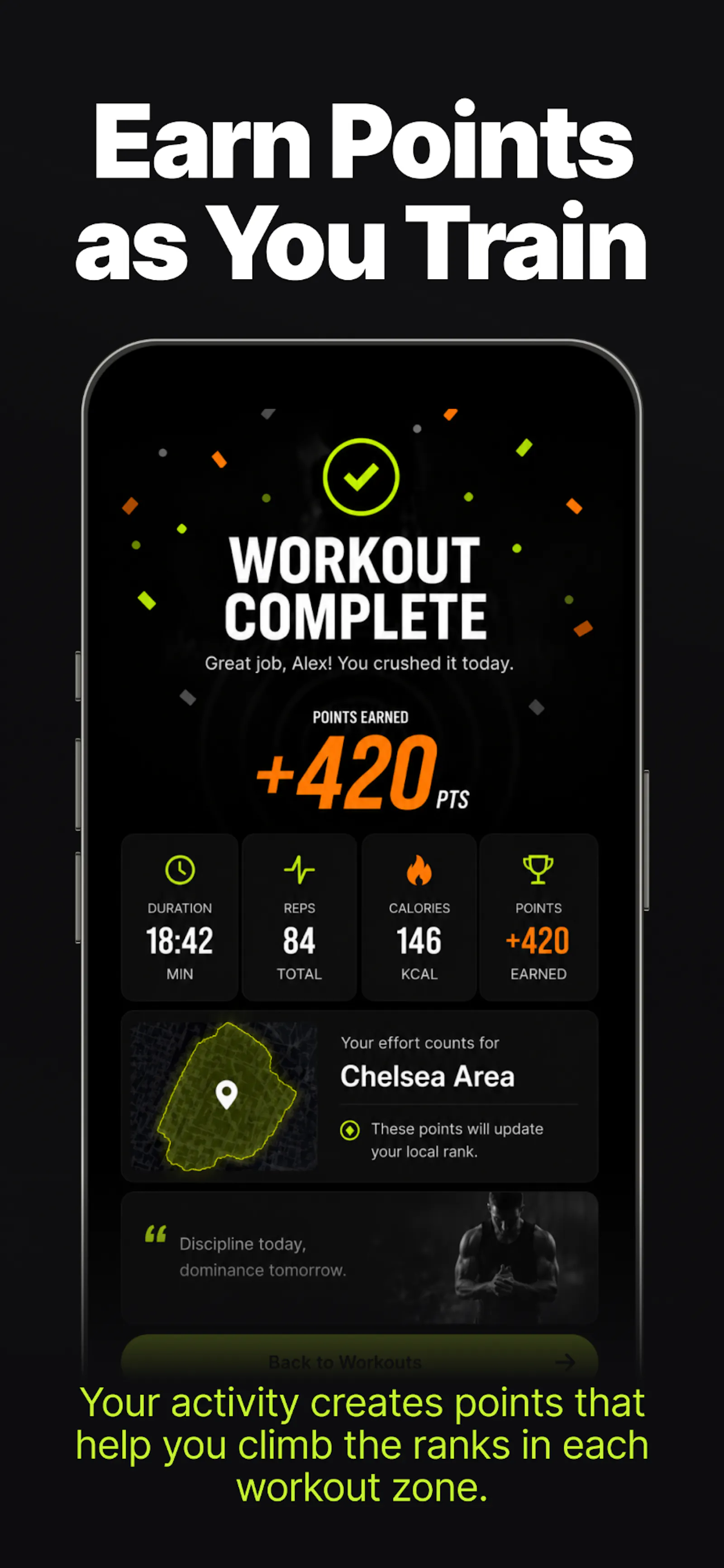 ClaimlyFit — Own Your Workout Zone screenshot 4