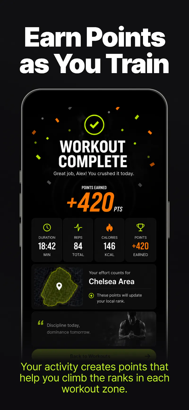 ClaimlyFit — Own Your Workout Zone screenshot 4