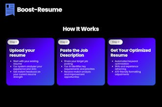 Boost-Resume gallery image
