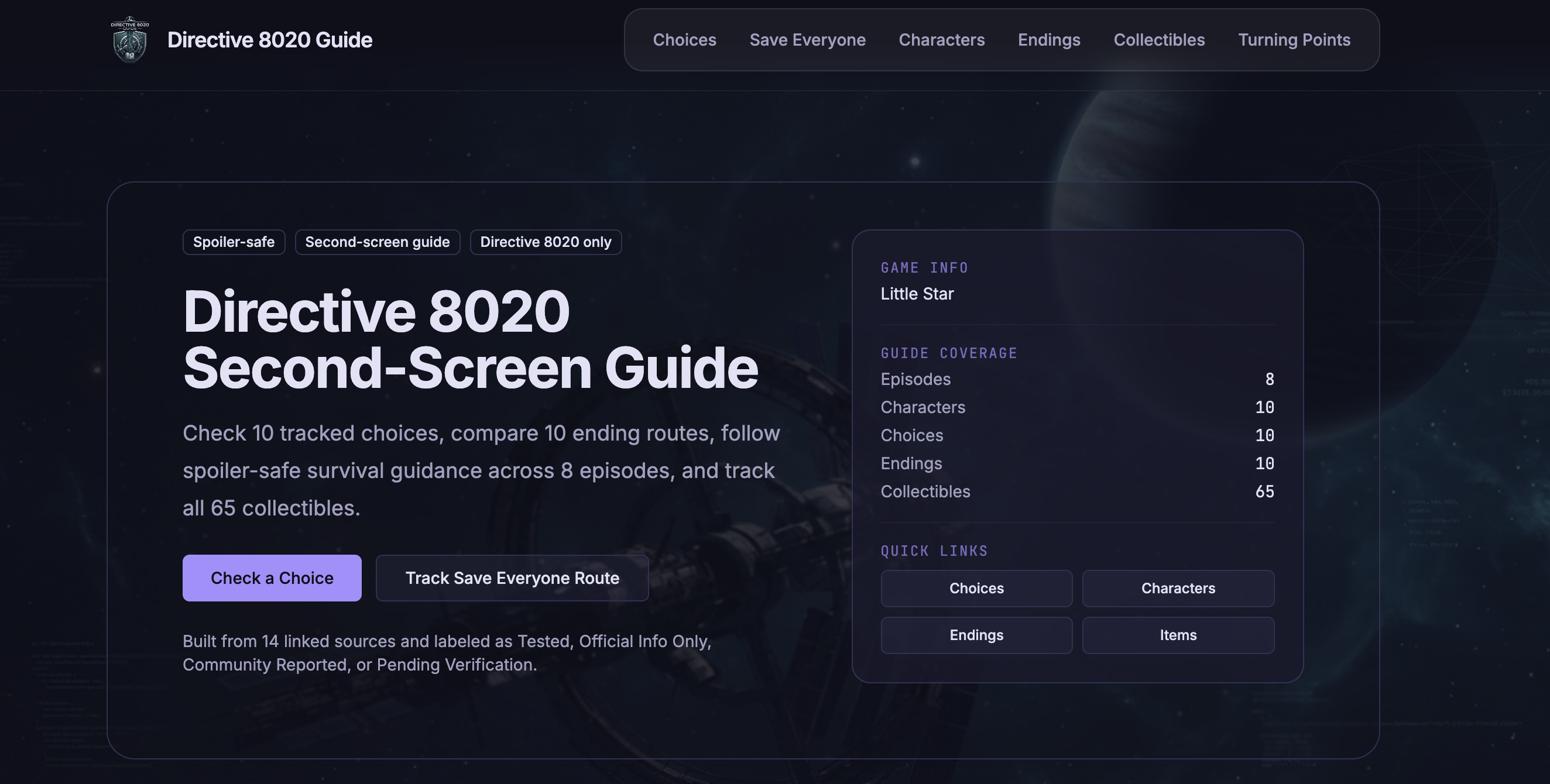 Directive 8020 Guide gallery image