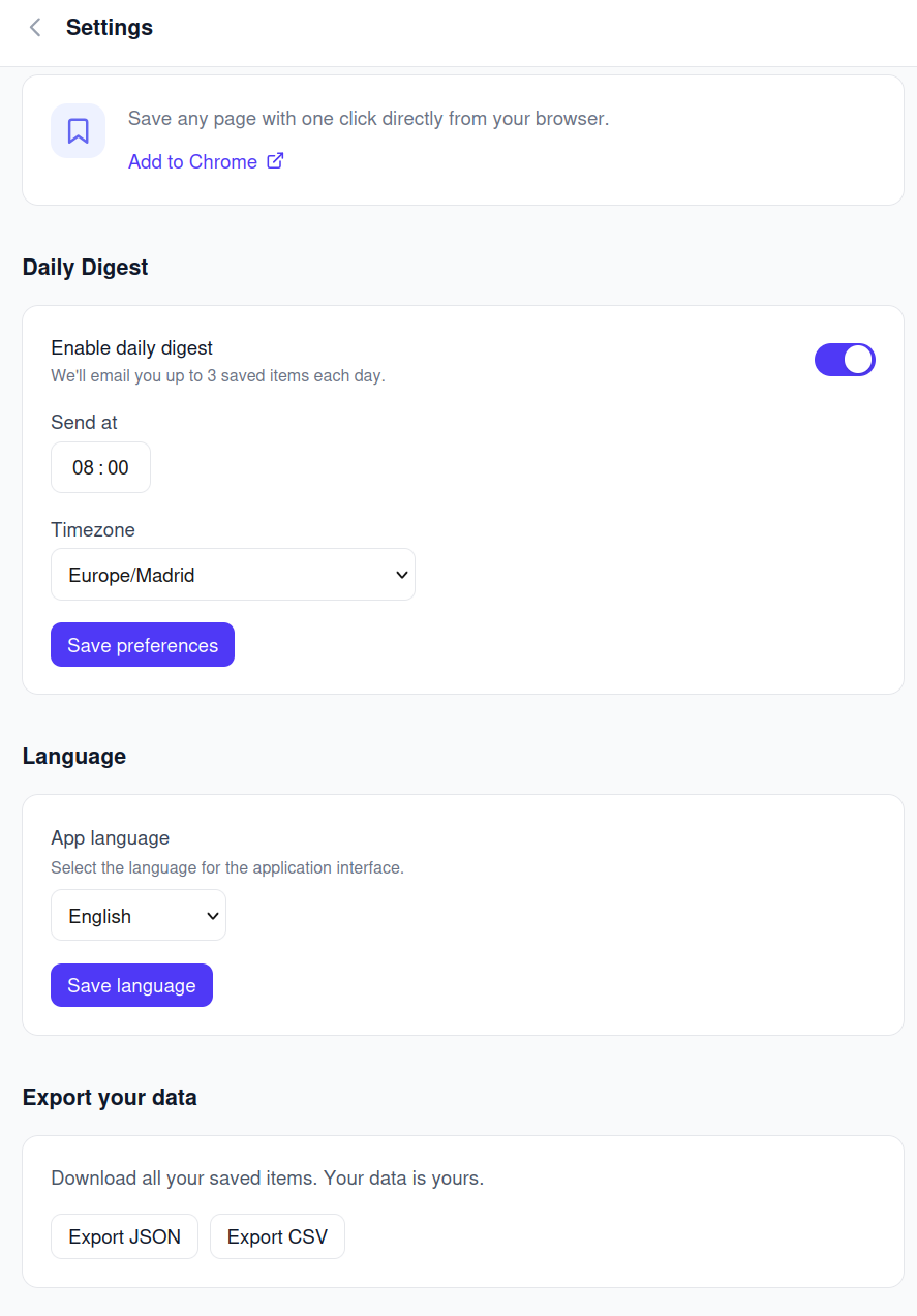 StashLater gallery image