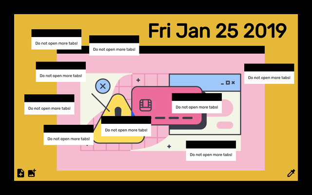 Less Boring New Tab gallery image