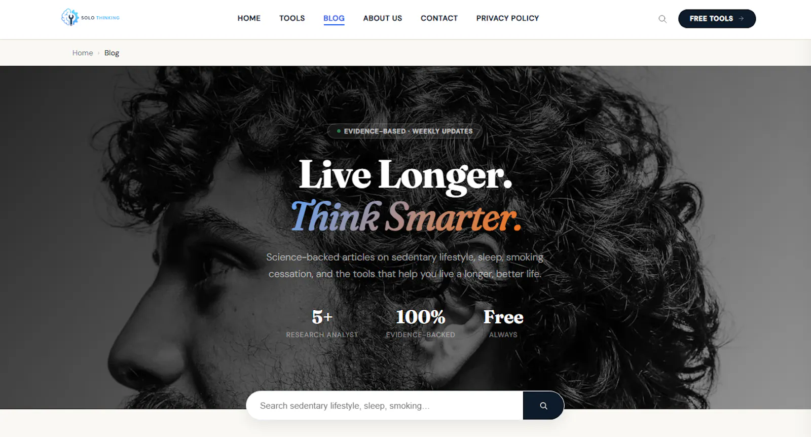 Life Expectancy Calculator -SoloThinking screenshot 1