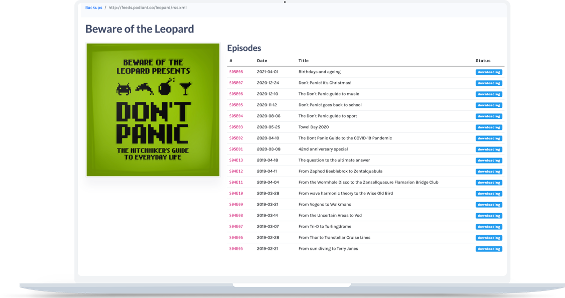 Backup My Podcast gallery image