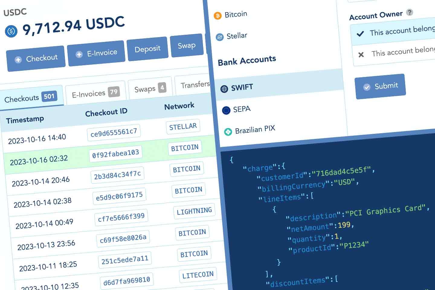 고래 - Bitcoin, USDC & EURC 결제로 비즈니스 강화 미디어 3