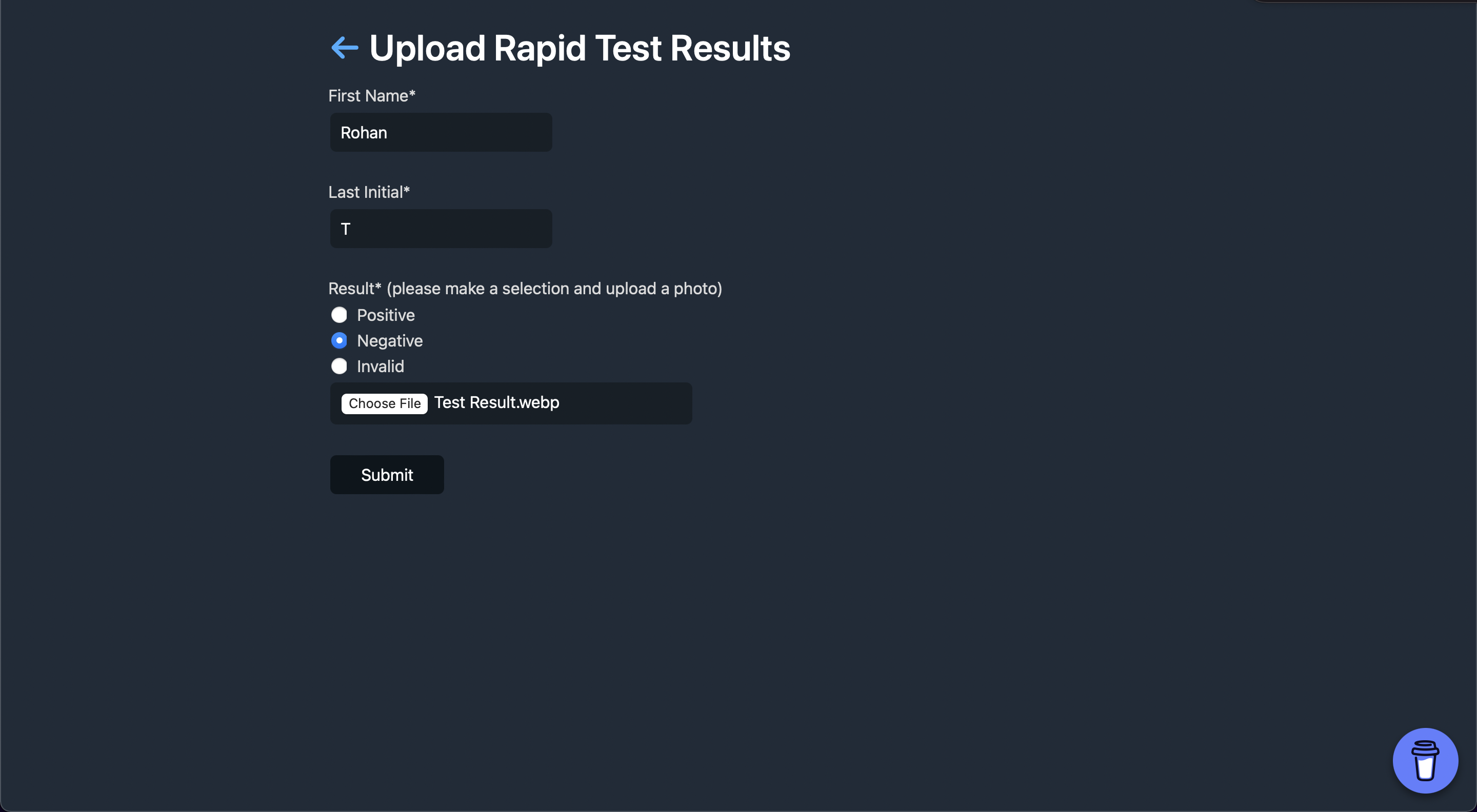 COVID-19 Rapid Test Collector gallery image