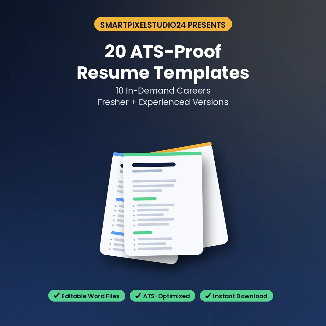20 ATS-Proof Resume Templates