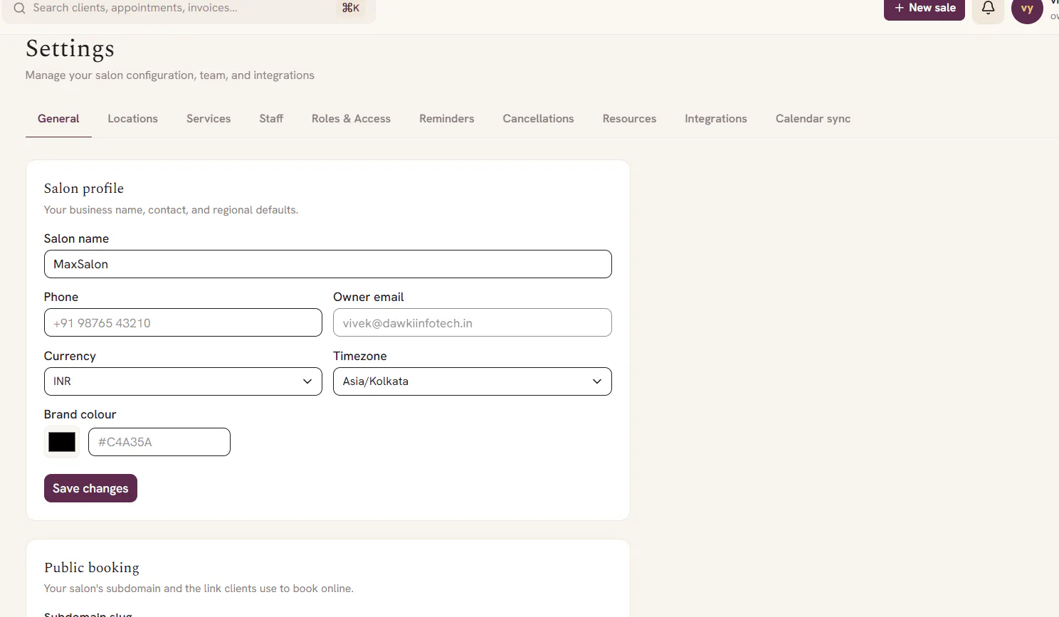 SalonCRM gallery image