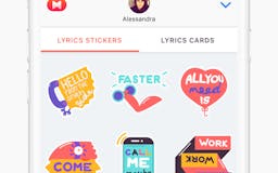 LyricsStickers™ for iMessage on iOS 10 media 3