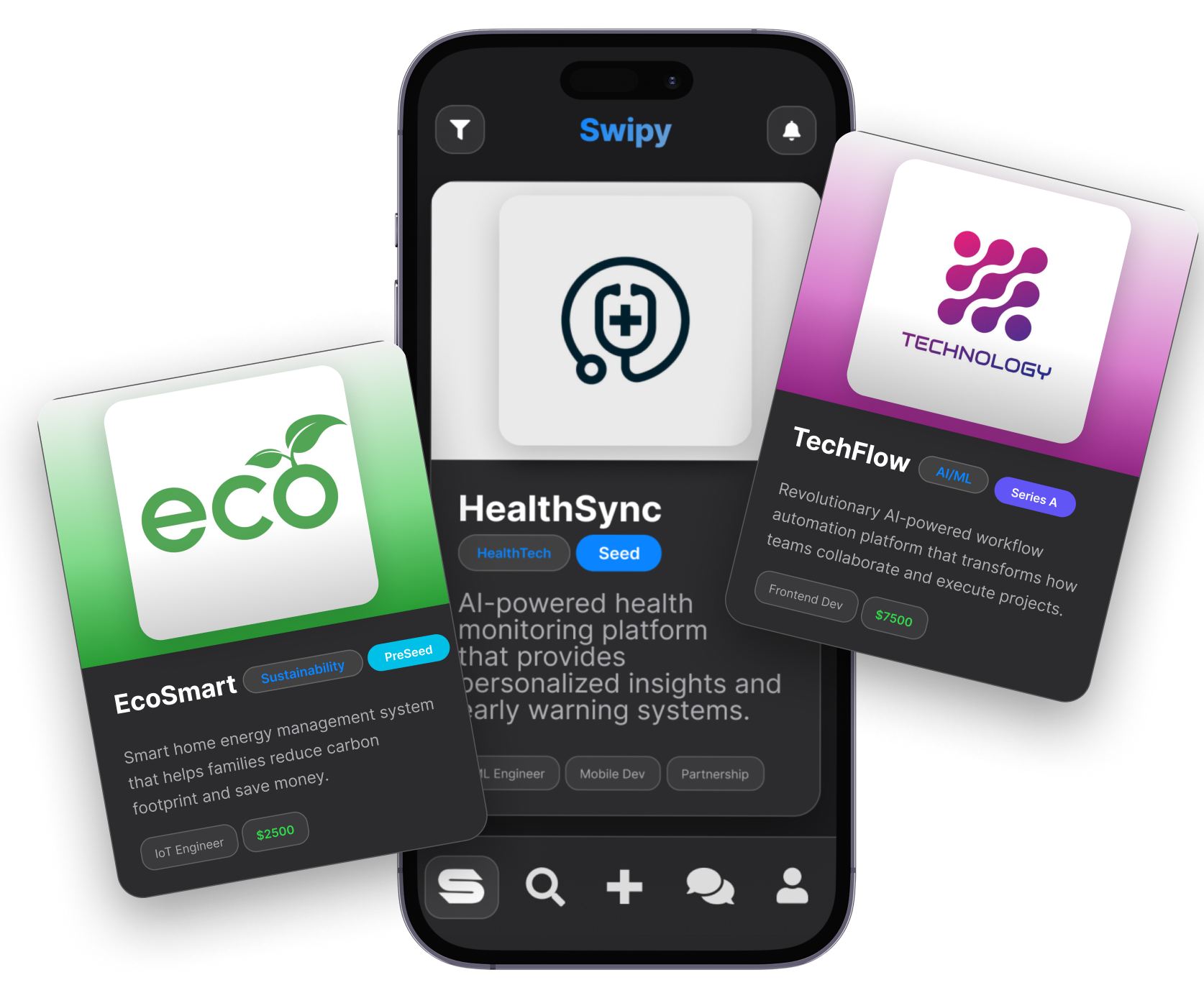 Swipy - Screenshot 3 showing product features and functionality