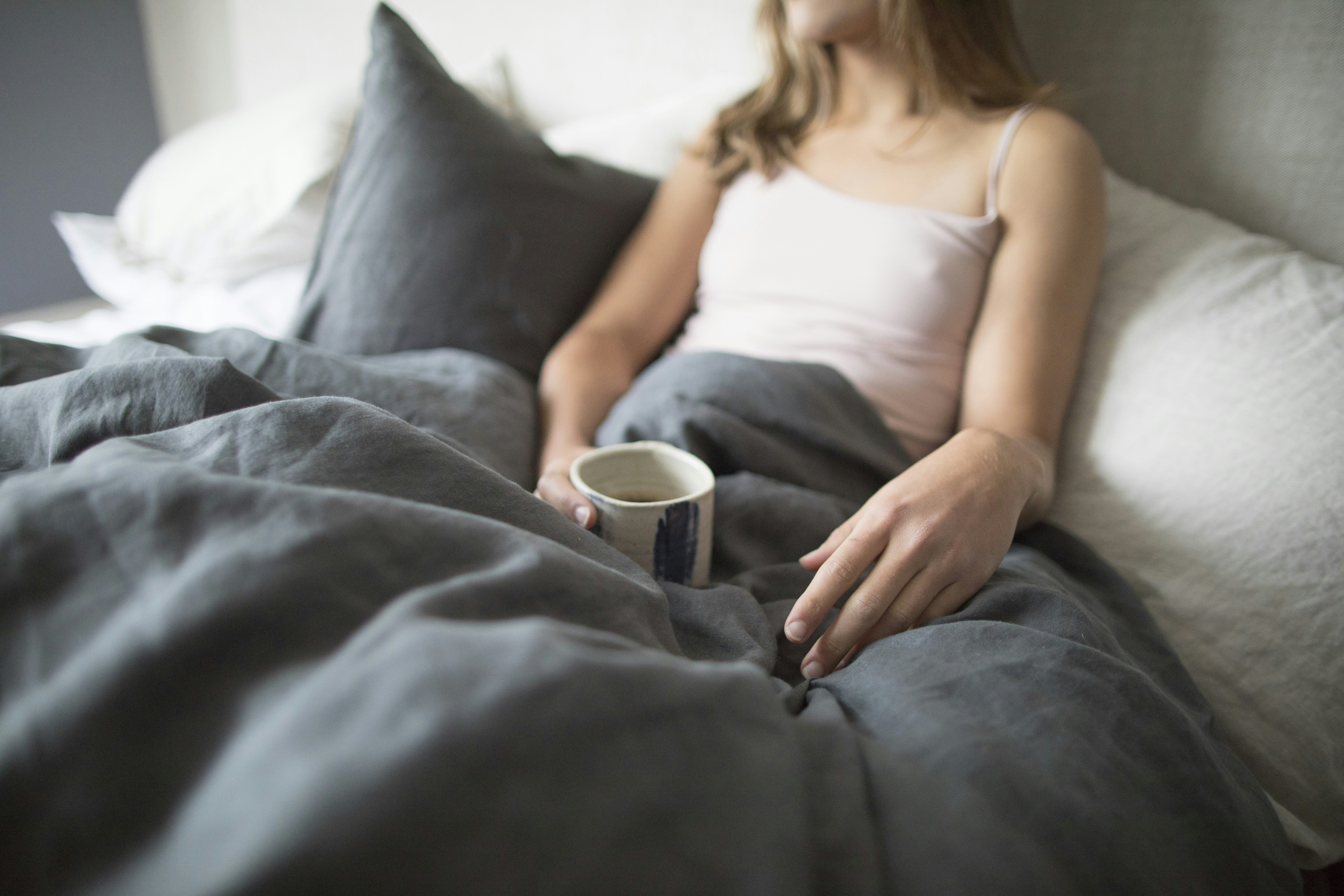 Olive Wren French Linen Bedding gallery image