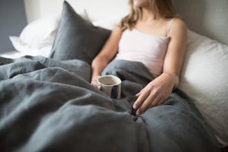 Olive Wren French Linen Bedding gallery image