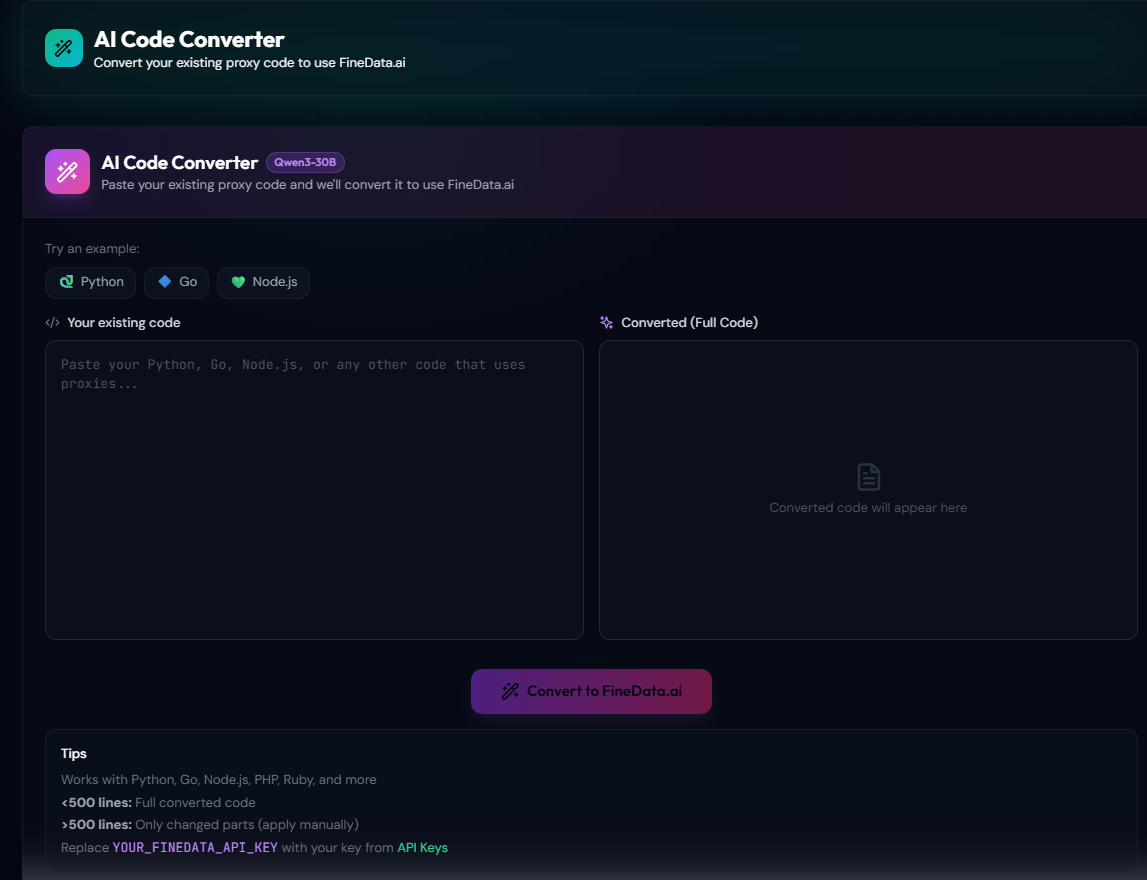 FineData.ai gallery image