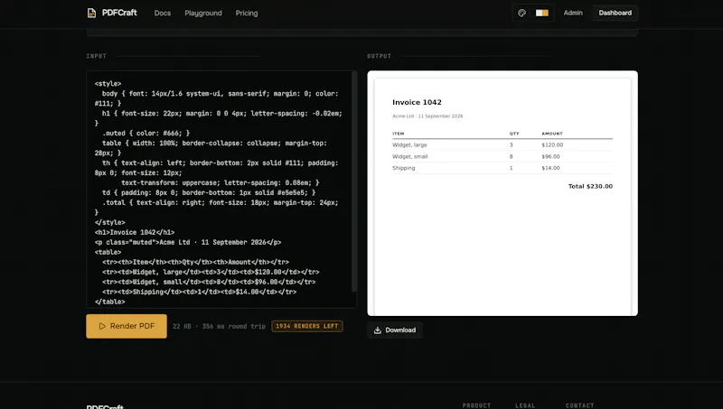 PDFCraft screenshot 3