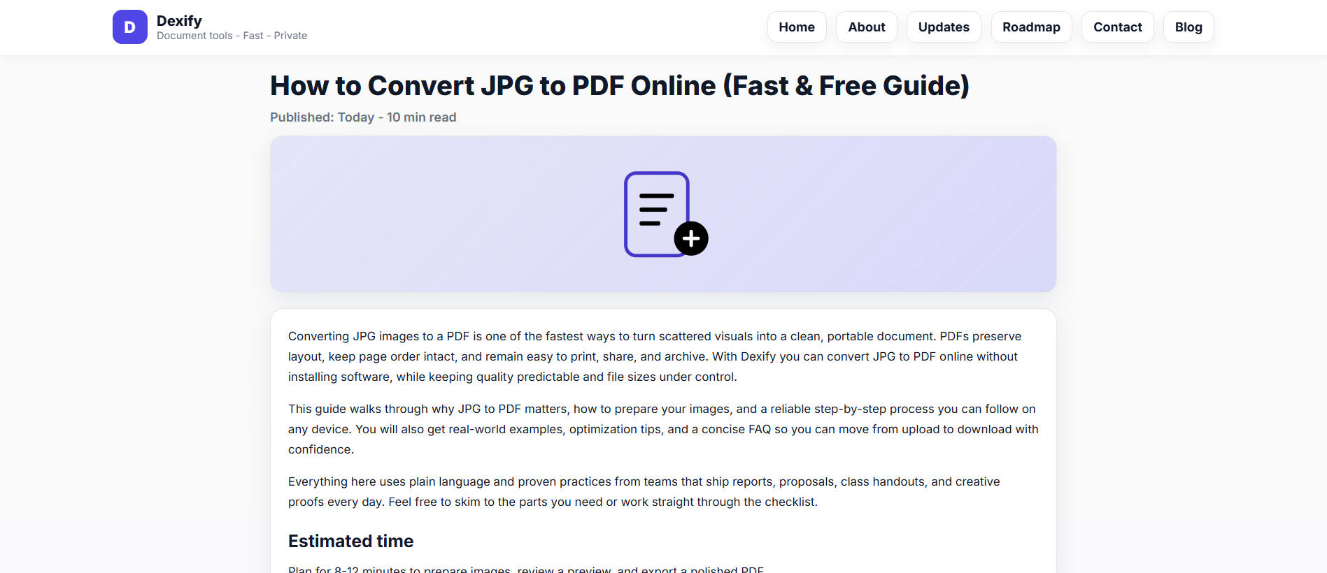Dexify – Free PDF & File Tool gallery image