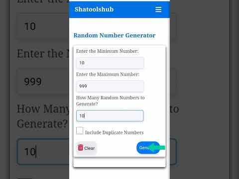 4 Digit Random Number Generator gallery image