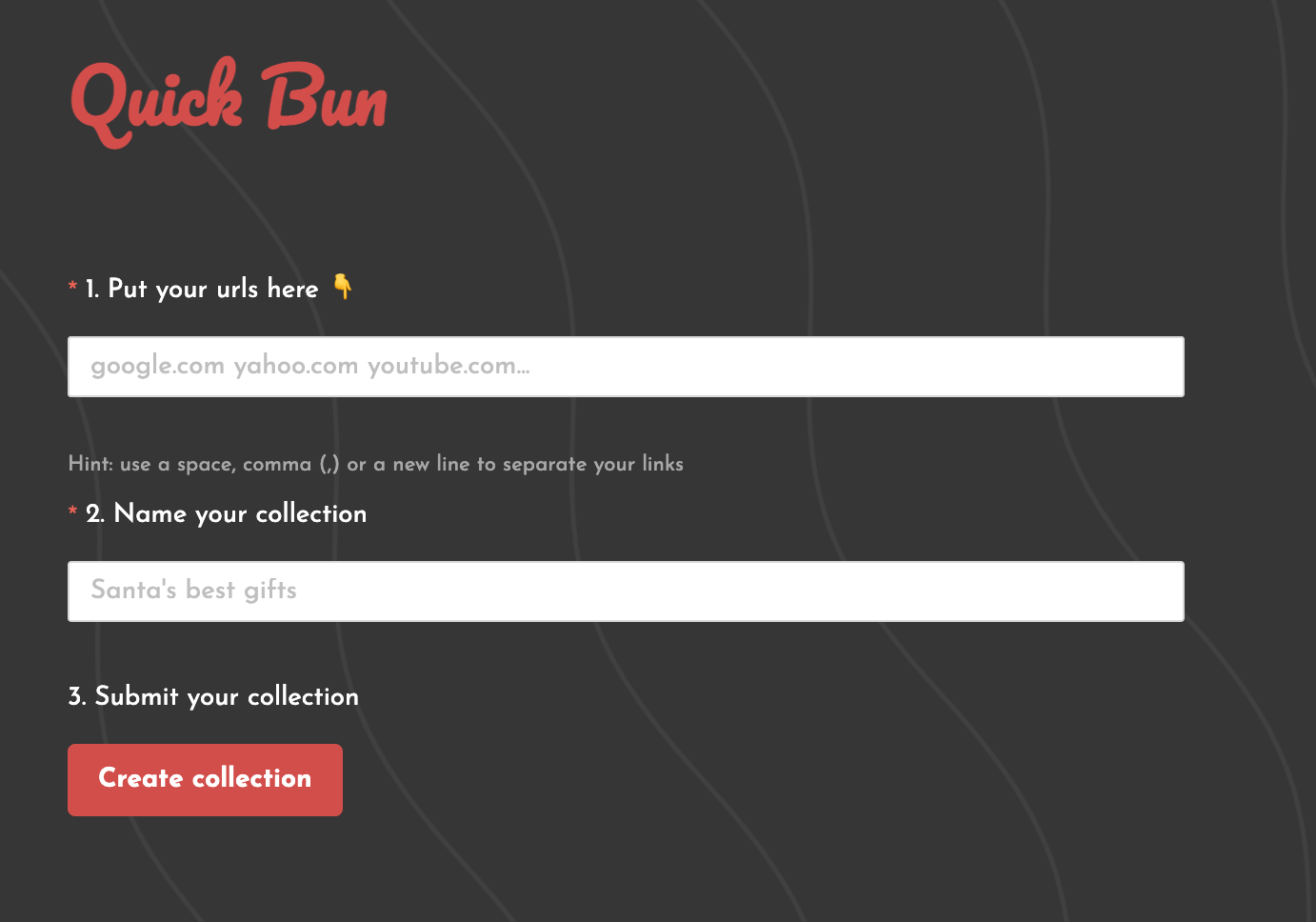 Linkbun rápido - ¡Todos sus enlaces en una página sin Fuzz! media 1
