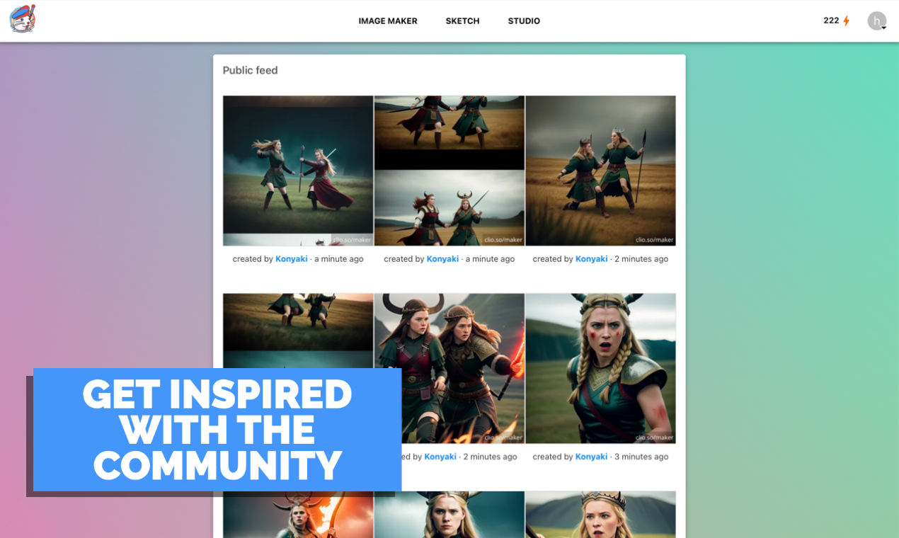 Fabricante de imagens de Clio media 4