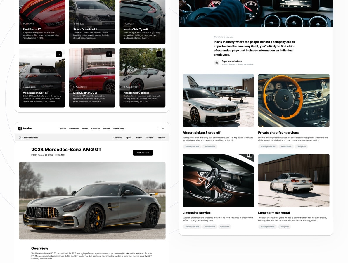 ByDrive - Car Rentals  Framer Template media 5